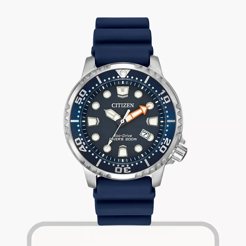 Citizen Eco-Drive Promaster Diver Navy Blue Dial Men's Watch- BN0151-09L